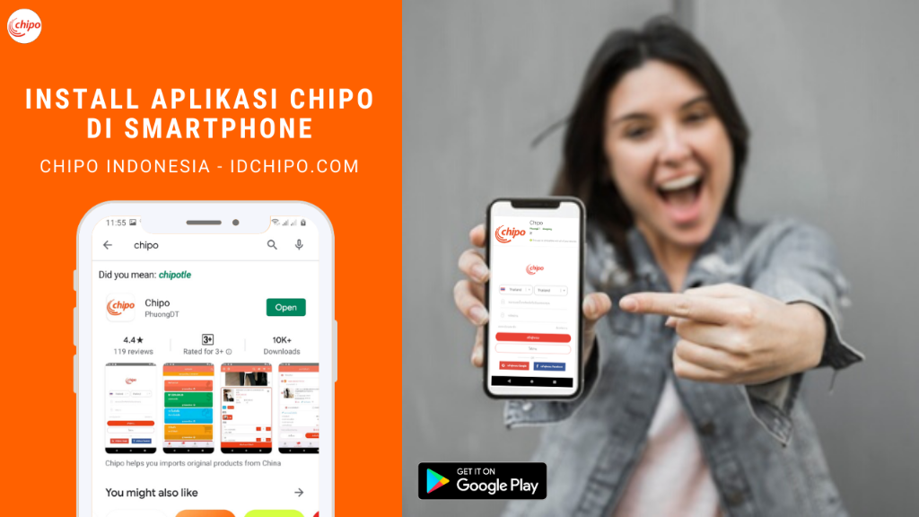 Install Aplikasi Chipo Indonesia